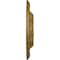 Ekena Millwork Granada Ceiling Medallion (Fits Canopies up to 7 1/8"), Hand-Painted Gold, 23 1/2"OD x 2 3/4"P CM24GAGLS - alternate 3